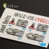 KELIK K72041 SU-27UB INTERIOR 3D DECALS FOR TRUMPETER KIT 1/72